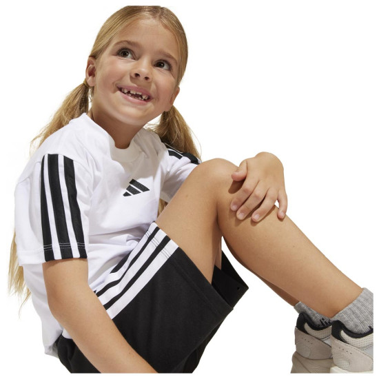 Adidas Παιδικό σετ Essentials 3-Stripes Tee and Shorts Set Adidas Παιδικό σετ Essentials 3-Stripes Tee and Shorts Set